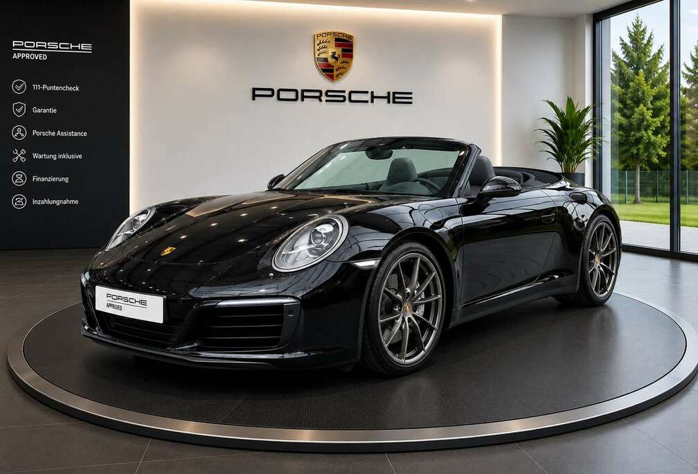 Porsche 3.0 Carrera Cabrio/PDK/Sportzetel/Sportuitlaat
