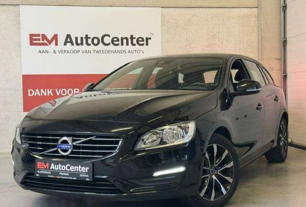 Volvo V60 2.0 D2 Black Edition Geartronic Leder-Gps-Trekhaak-Cruise-...