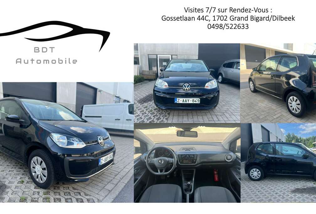 Volkswagen 1.0i BlackStyle Airco Bluethoot *TVA Déductible