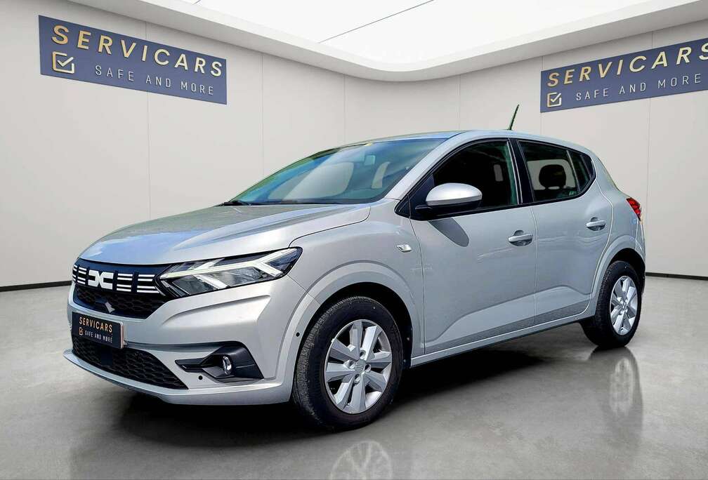 Dacia @SERVICARS DIRECT HUY / Sandero 1.0 TCe Expression + City Pack + Media Nav + Roue de Secours I 1er PROP. I GARANTIE 2028