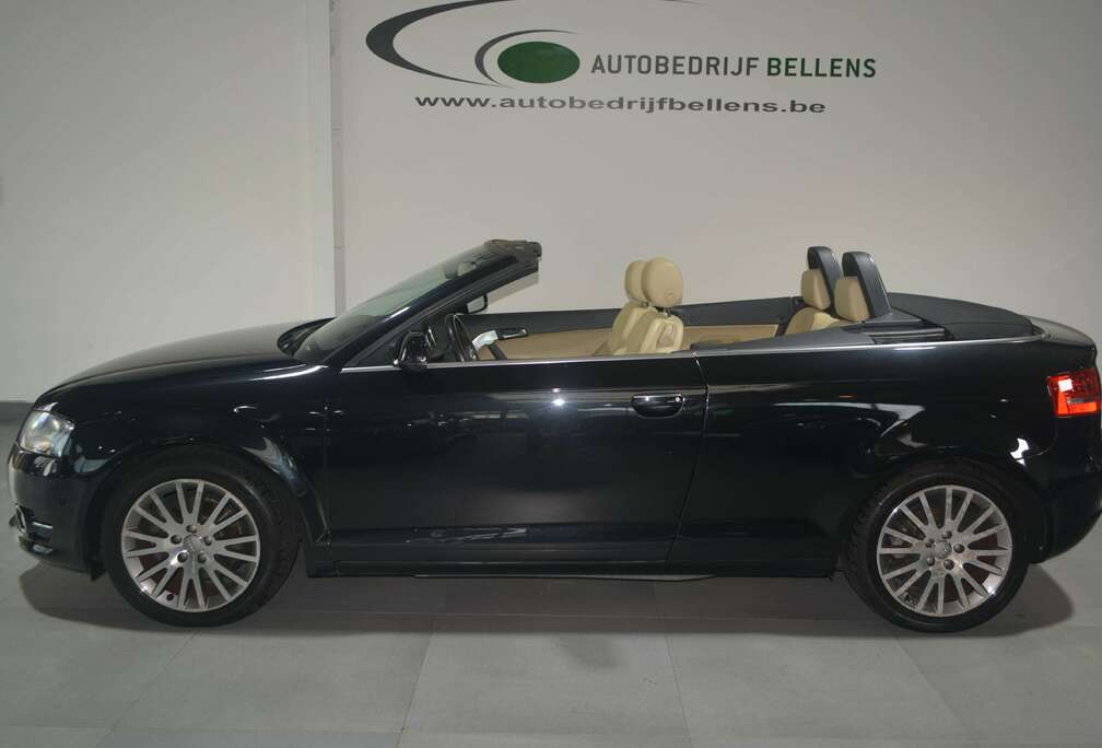 Audi A3 Cabriolet 1.8 TFSI Ambition S line S tron / AUTOMAAT / LEDER