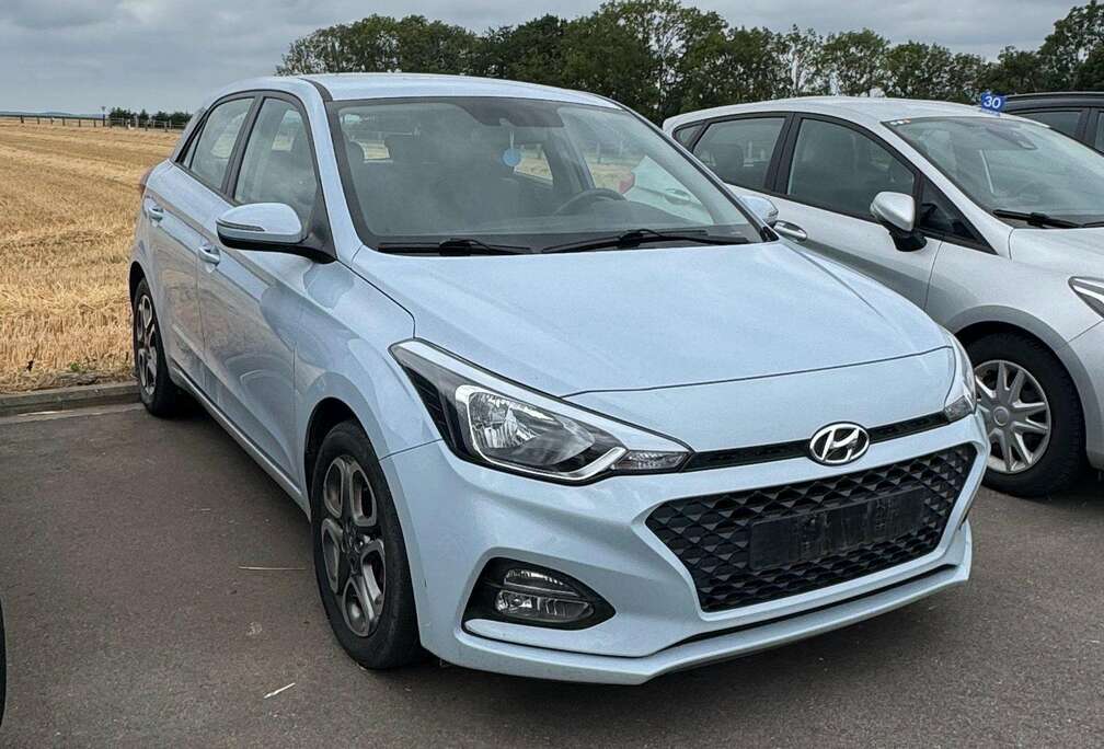 Hyundai i20 blue 1.0 T-GDI Style