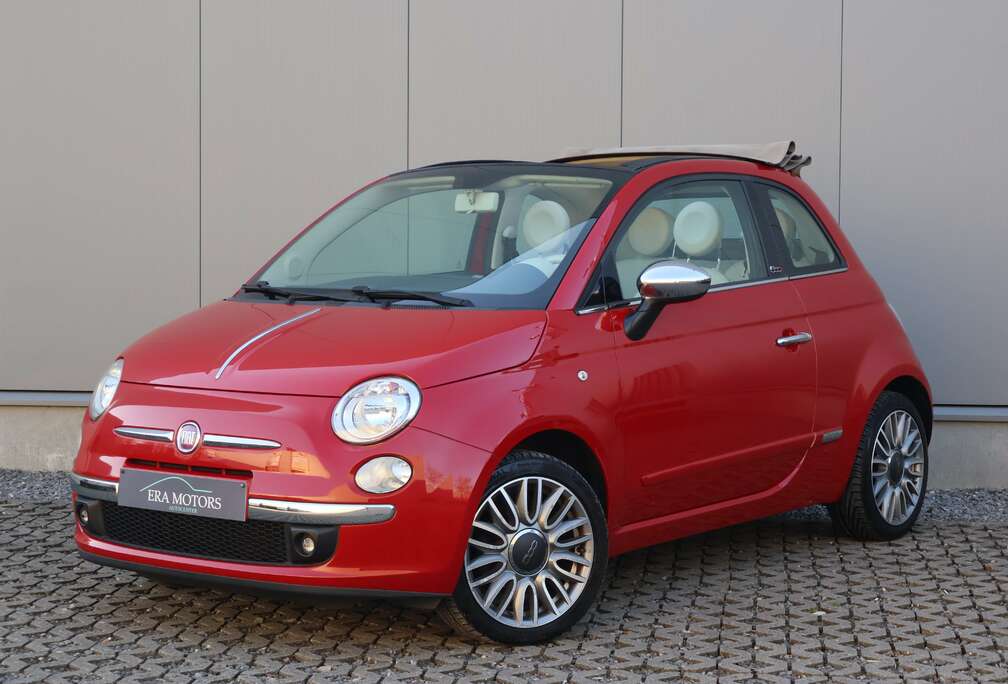 Fiat 500C 1.2i Cabrio PDC Airco Garantie *