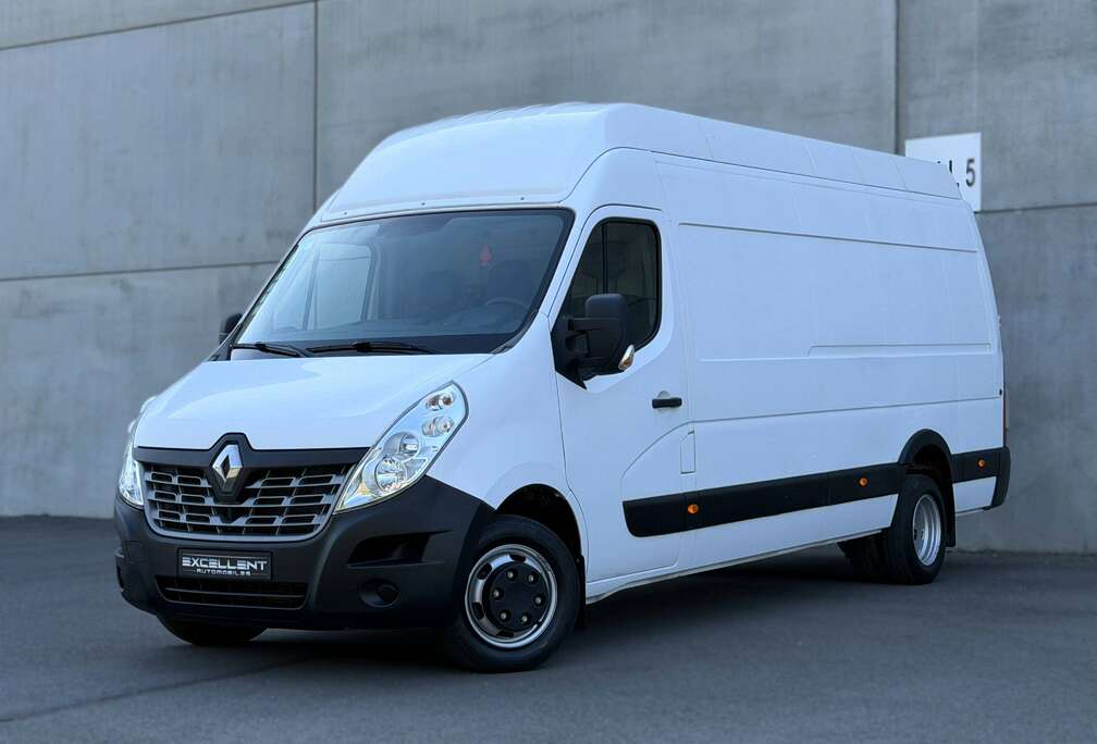 Renault 2.3 dCi L4H4*DOUBLE ESSIEUX*BLUETOOTH*ATTACHE*AIRCO*PERMIS B*GARANTIE 12MOIS