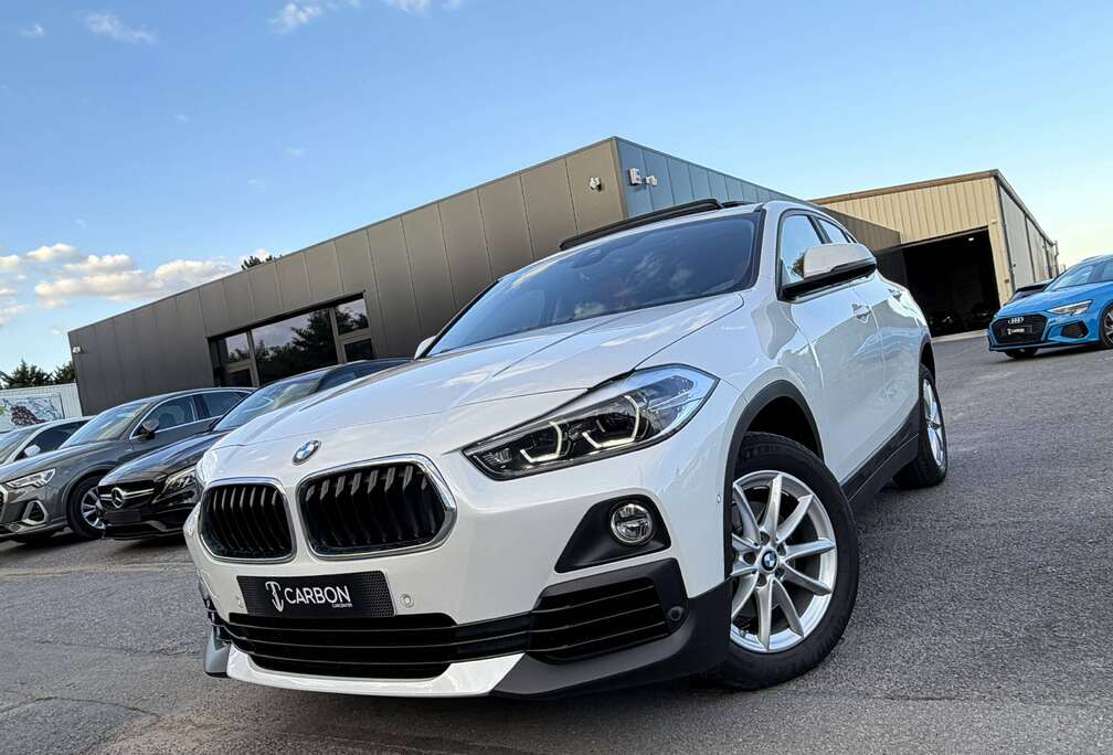 BMW 1.5iA sDrive18 FULL LED/CUIR ROUGE MAGMA/PANO/NAVI/CAMERA/KEYLESS/HISTORIQUE