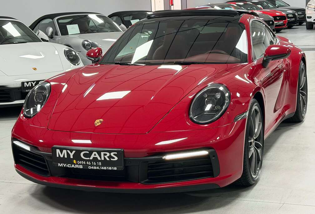Porsche Carrera 2 Coupé 3.0 Turbo 385 Cv Pdk Toit Pano Chrono Full Cuir Black Pack