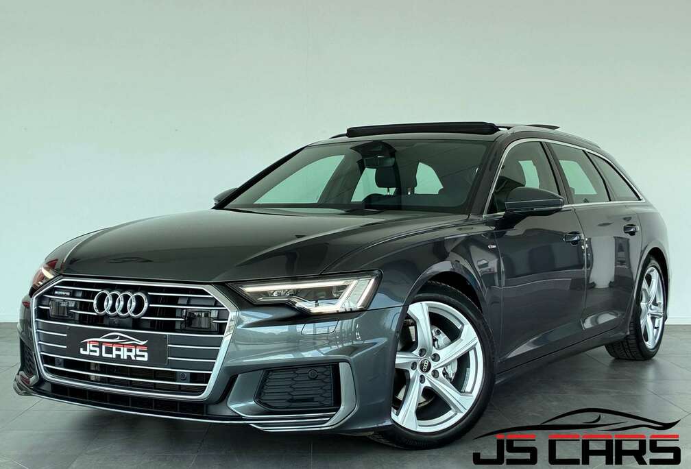 Audi BREAK 2.0 TDi Quattro FULL S-LINE-T.O.-COCKPIT-CARPLAY-CAMERA360-GPS-CUIR-JANTES19-PDC-ATTELAGE