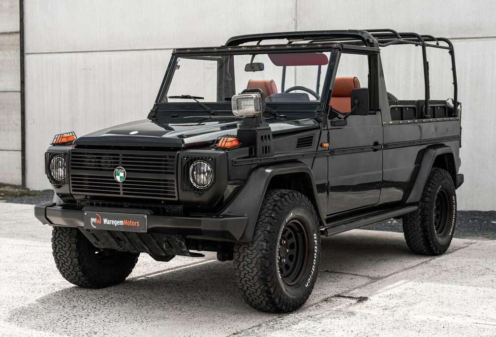 Mercedes-Benz 300 GD Puch Cabrio Brown leather Cabrio 8 seats