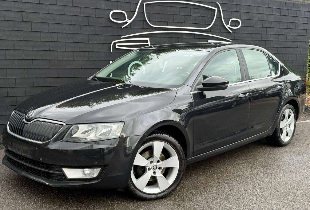 Skoda 1.6 CR TDi+AIRCO+NAVI+SEMI-CUIR+JANTES+EURO 5B