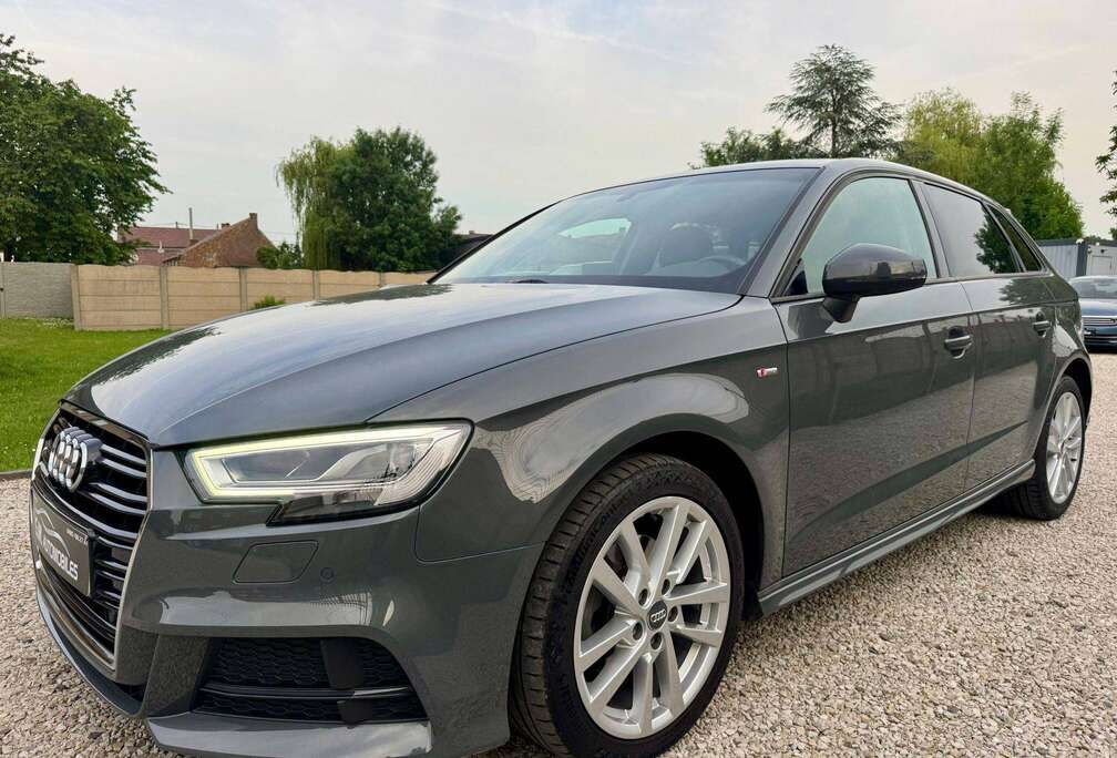 Audi A3 Sportback 35 TFSI S line*GPS*CUIR*AIRCO*XENON*1ER PROP+CARNET*