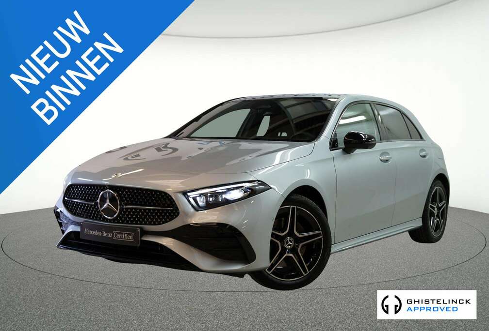 Mercedes-Benz A e AMG Line Pano + 360 Camera + bahia bruin inte