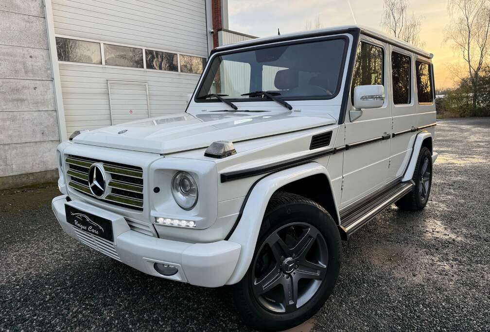 Mercedes-Benz G 350 CDi Designo Pearlwhite / Red Inter Roof Top