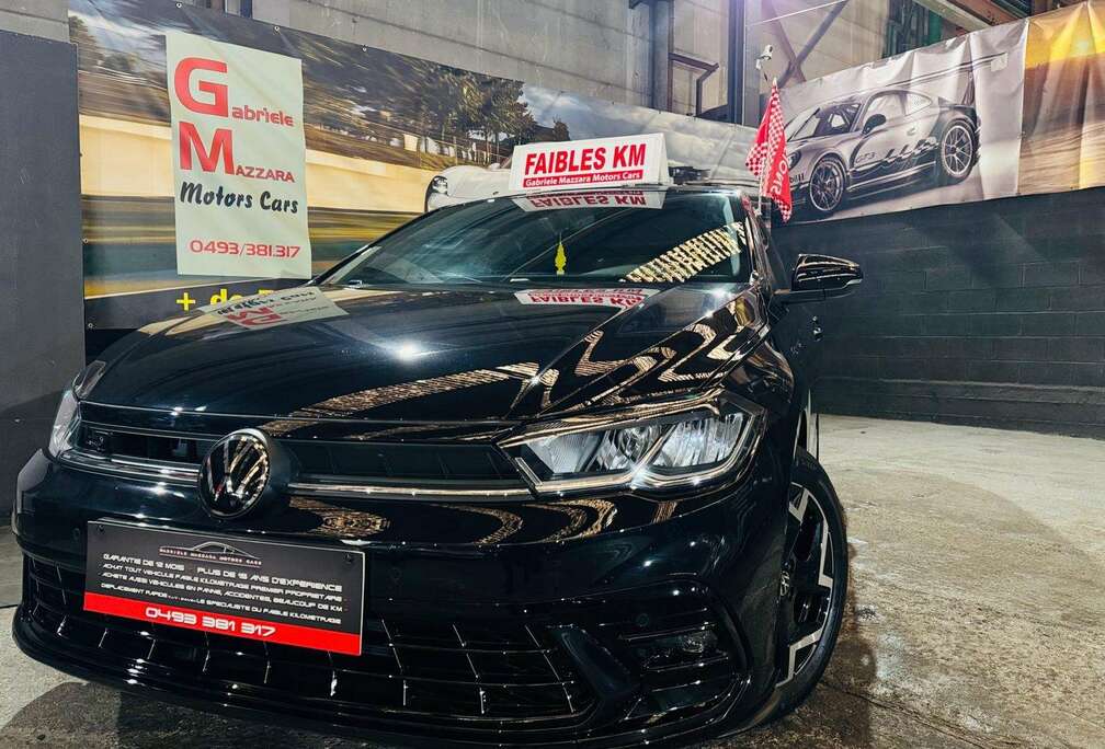 Volkswagen Polo 1.0 TSI R-Line CarPlay Caméra GPS - NEUVE