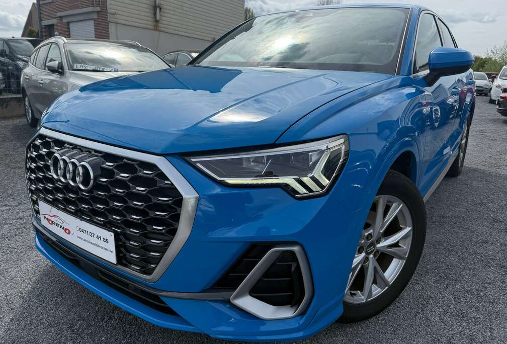 Audi Q3 Sportback 35 TDi S line S tronic 12 M waarborg