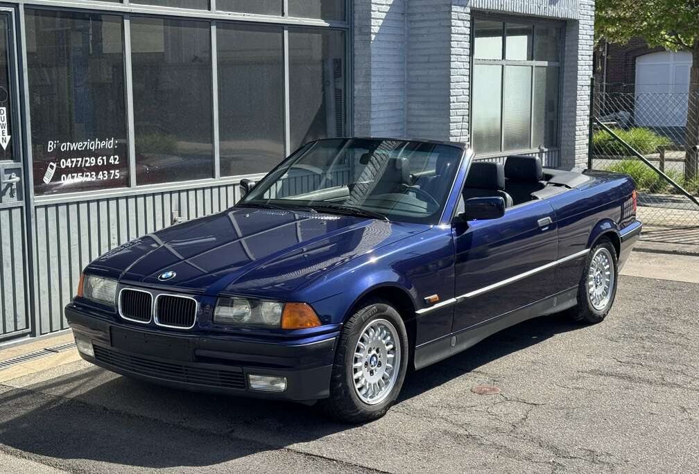 BMW 320i Cabriolet Oldtimer 6 Cyl.  Cuir 127.000kms