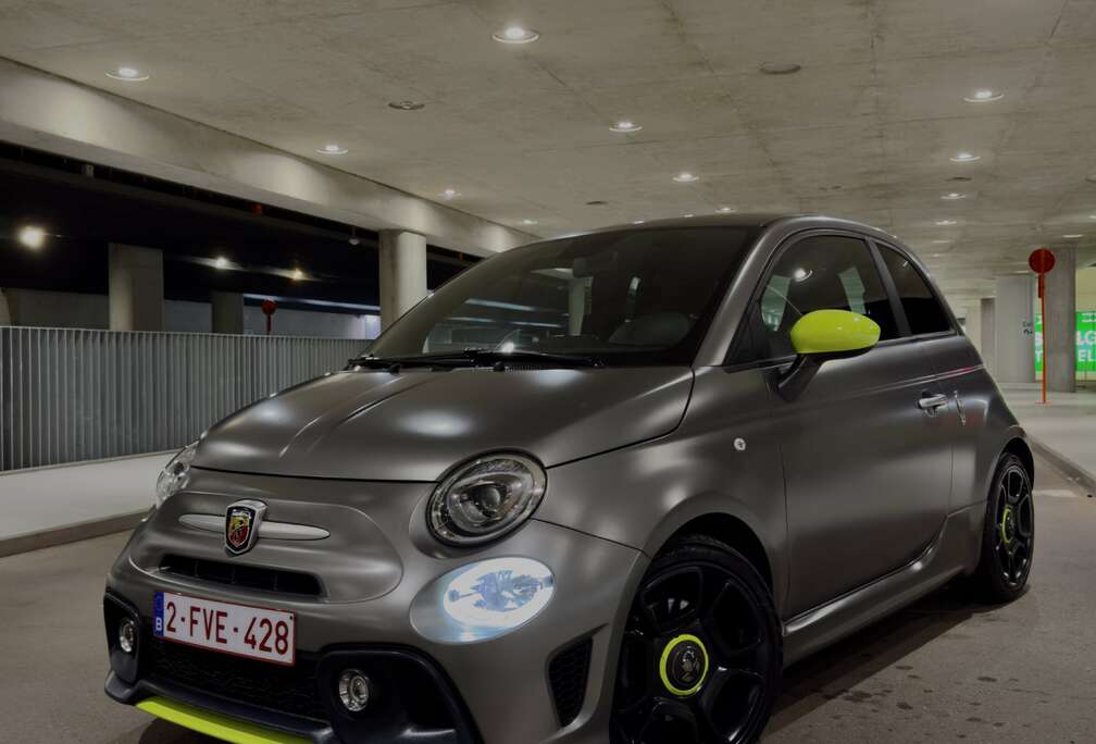 Abarth Matte Grey X Green 70th Anniversary