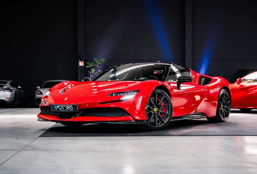 Ferrari 4.0 Turbo V8 F1 PHEV - Fiorano Package - Full PPF - Carbon racing seats - Novitec - HUD