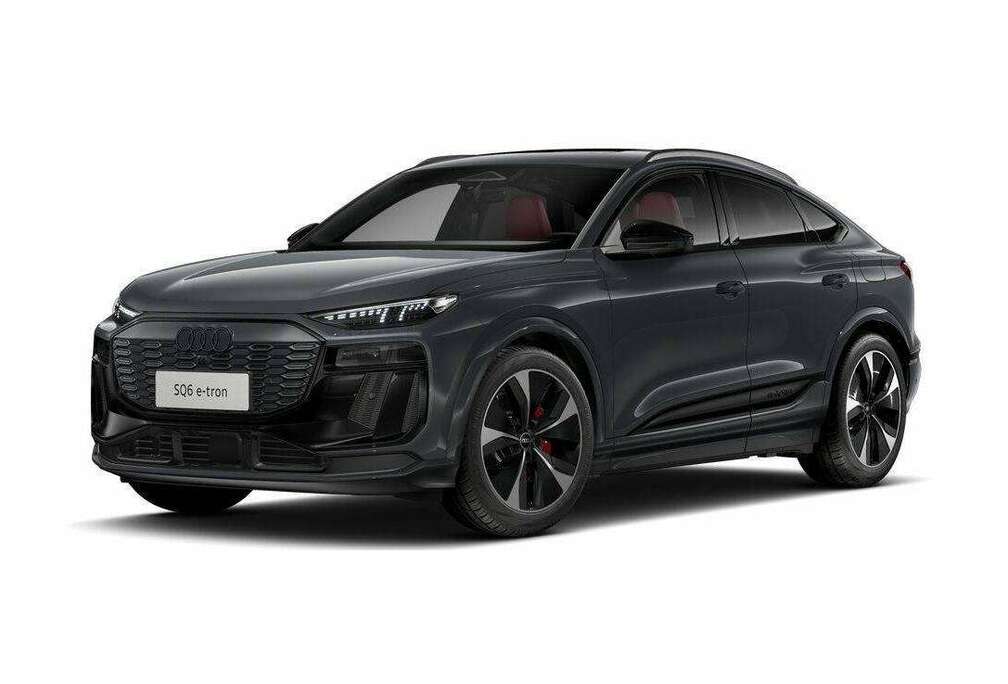 Audi SQ6 Sportback e-Tron 100 kWh Quattro Edition One Grey l Trekhaak l Pano l HUD l B&O