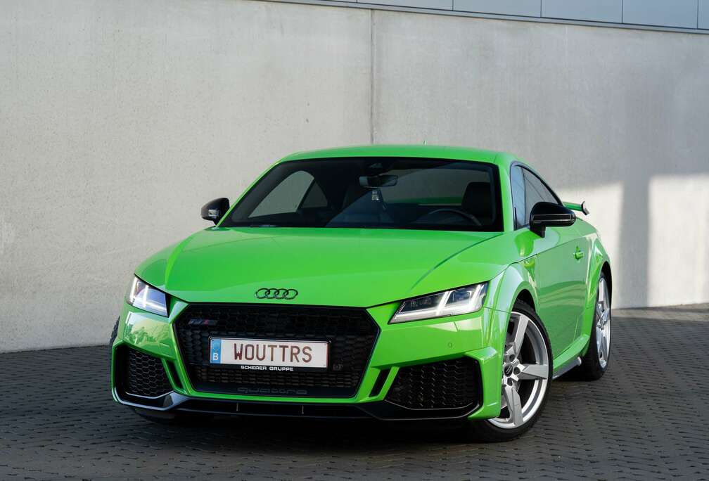 Audi Audi TT RS Coupé 400pk Kyalami Green  34.900km  Dealer-onderhouden  Topopties