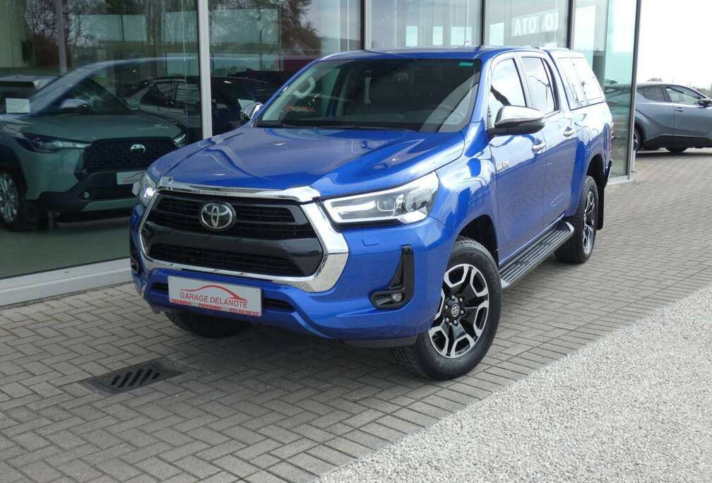 Toyota 2.8 Autom LOUNGE *36364+BTW* +LEDER +ZETELVERWARMING +Hardtop +Soft Open&Close laadklep +Trekhaak 3500kg Sleep