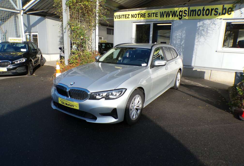 BMW 316 dA MHEV 122cv break gris 01/21 79.676km Airco