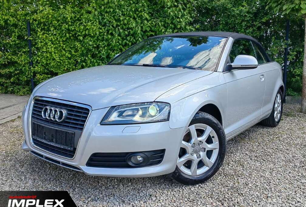 Audi Benzine - Cabrio - 2010 - Xenon - Leder - Garantie