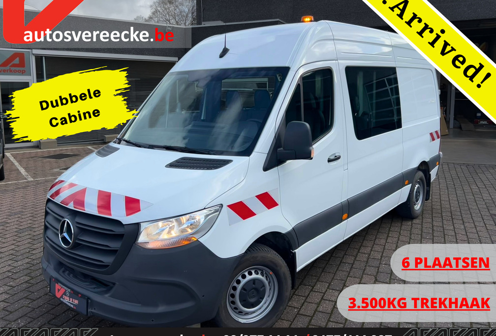 Mercedes-Benz 315 L2H2 (43.500€ex) Dub. cab. 6pl  3.5T trekhaak