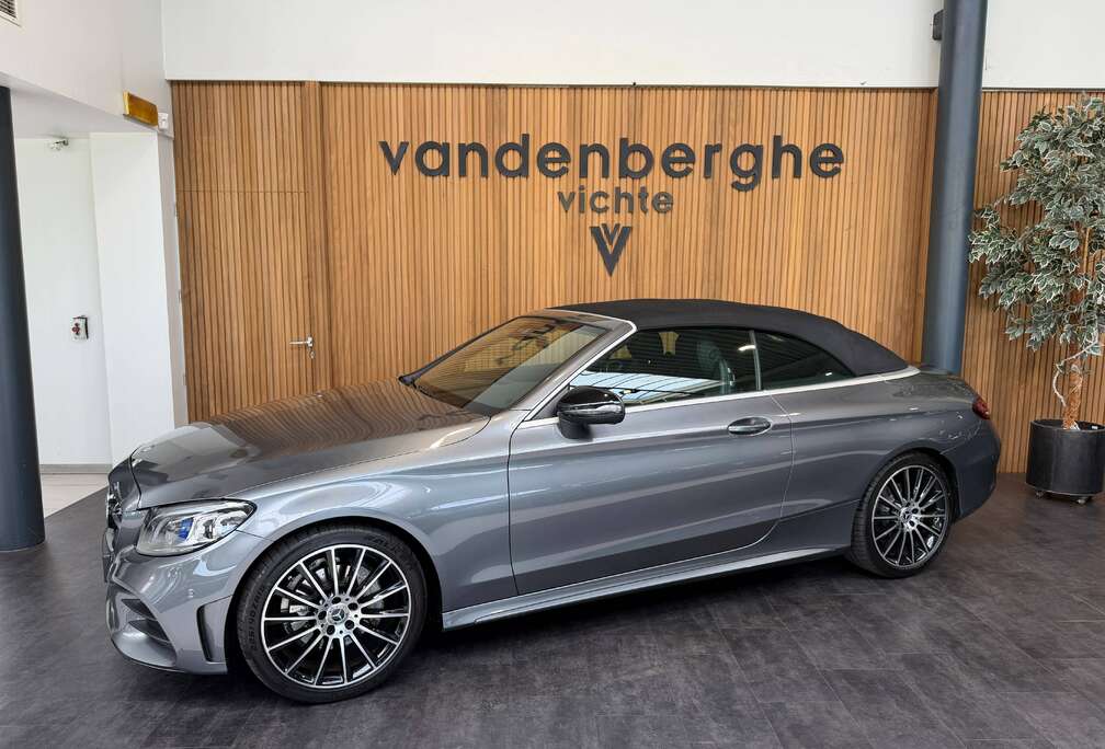 Mercedes-Benz Cabriolet C 200 AMG/NIGHTPACK MULTIBEAM KOPLAMPEN SFEERVERLICHTING
