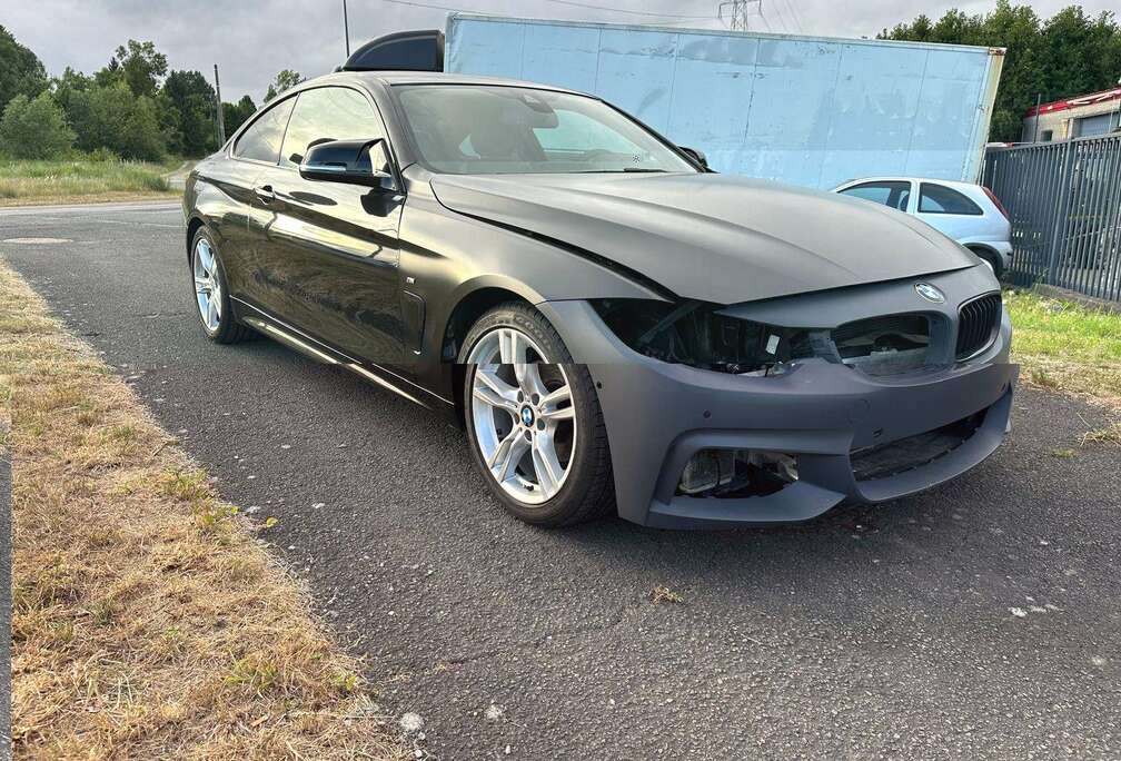 BMW Coupé 418iA 64.000km Alu 18\'automat Accidente