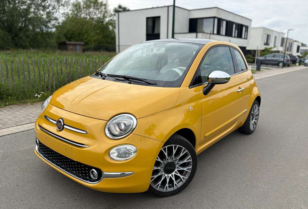 Fiat 500 1.2i Anniversario**34000km**carplay**GPS*AIRCO