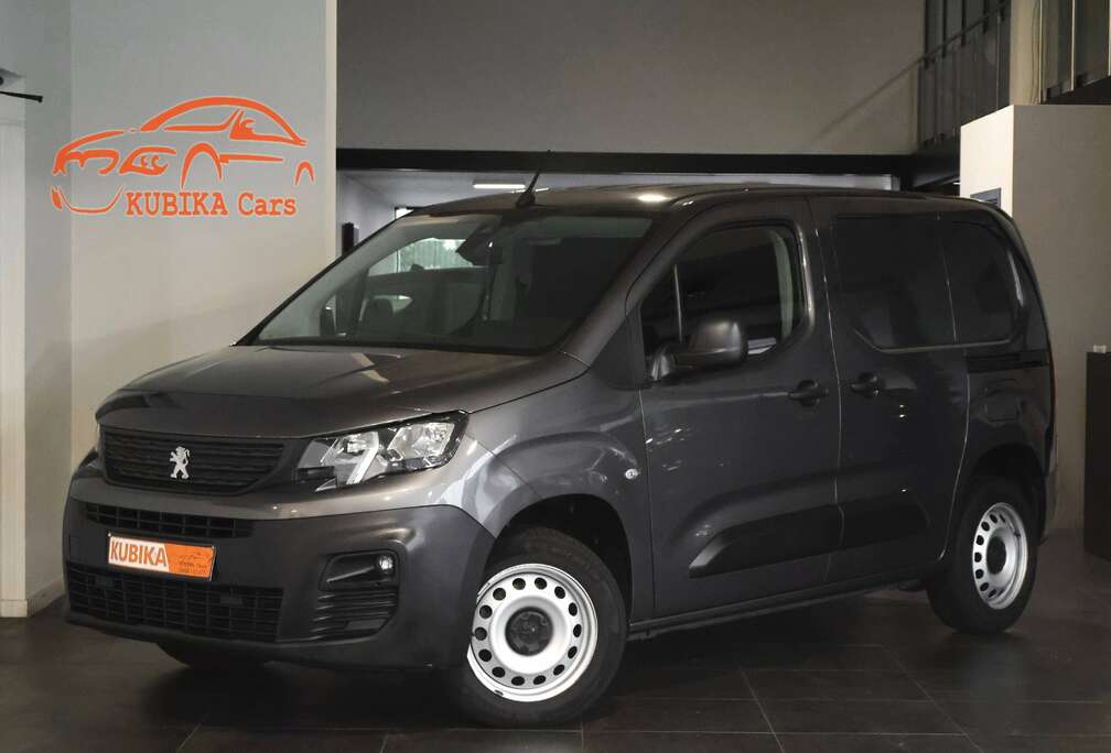 Peugeot 1.5 BlueHDi Lichte Vracht 3zit 2xSchuifdeur Airco Cruise *