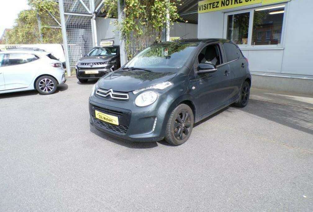 Citroen 1.0 essence  75cv gris 09/20 Airco Capteurs Camera