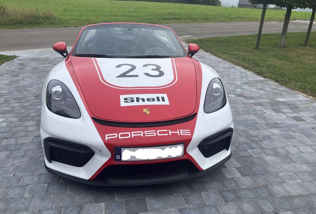 Porsche 718 Spyder 4.0 Turbo - Akrapovic - Bacquet Carbone