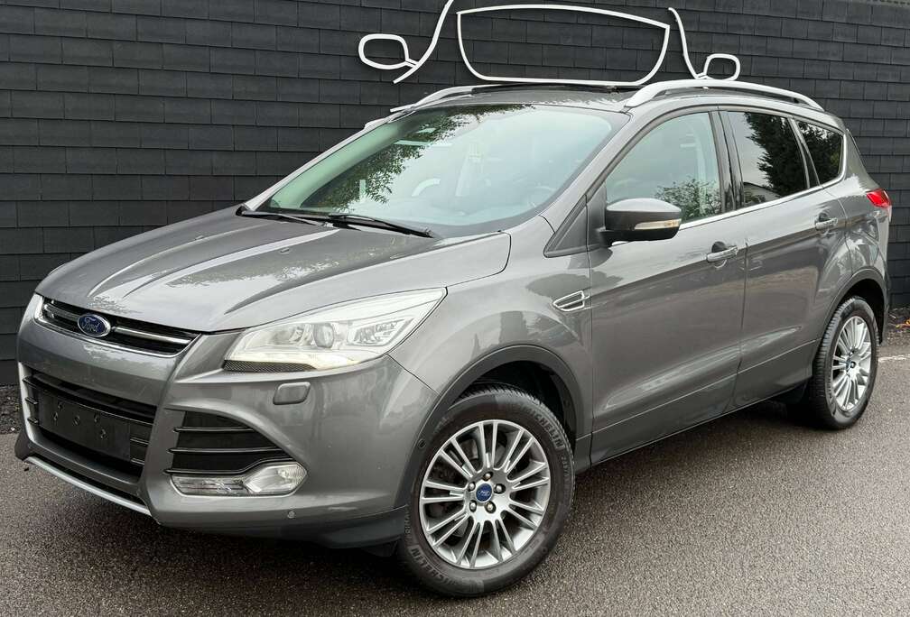 Ford 1.6 4WD+BOITE AUTO+AIRCO+NAVI+TOIT OUVR+CAMERA+CUIR+EU 5