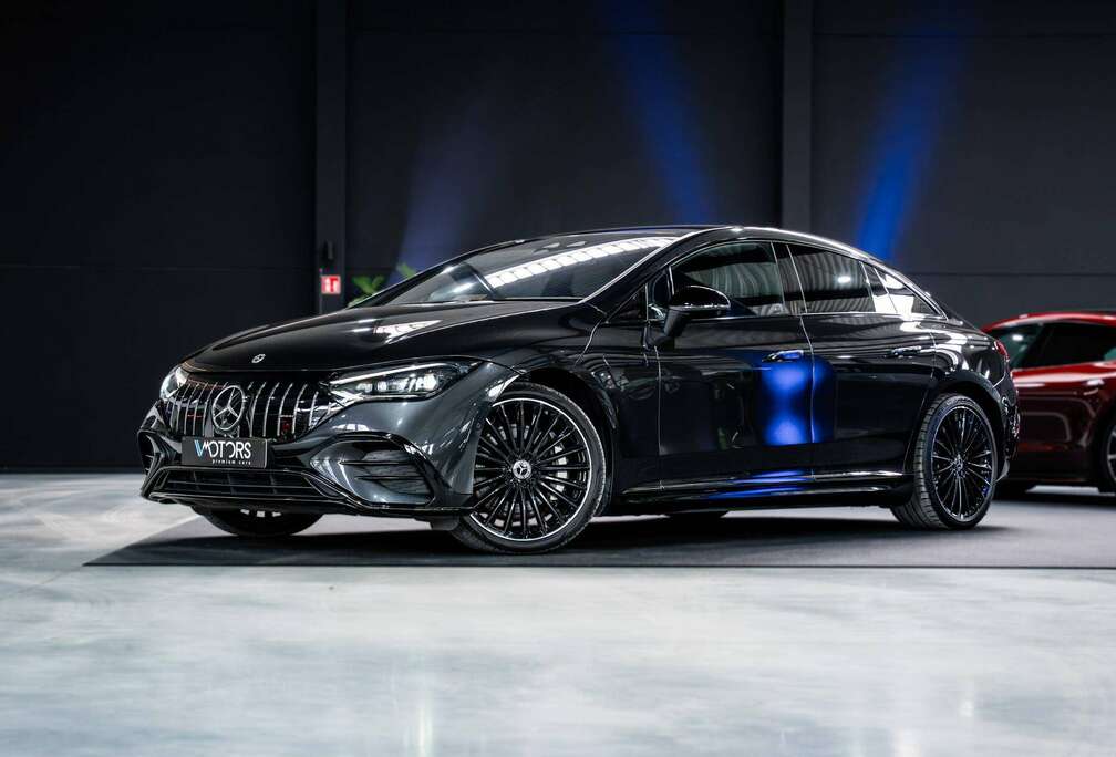 Mercedes-Benz + 90.6 kWh - AMG Line - Airmatic  ACC  360  HUD - Pano - Keyless