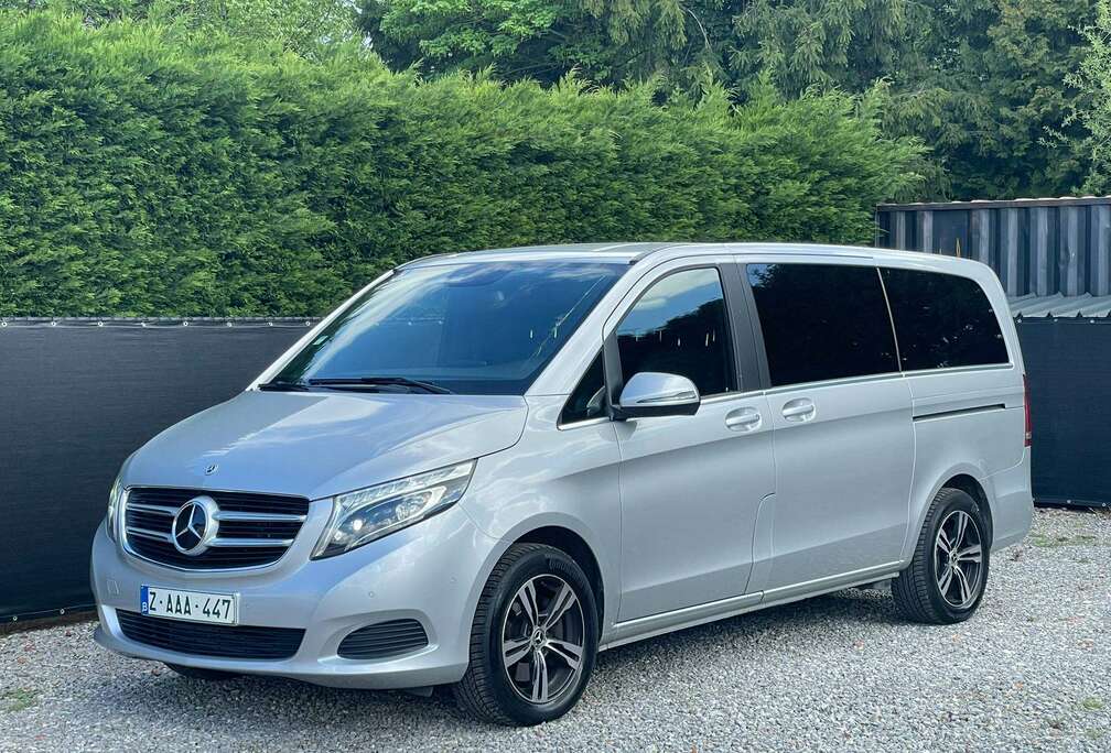 Mercedes-Benz V 250 d 4-Matic - 1ste eig. Trekhaak-gekoelde zetels-full service-Top onderhouden