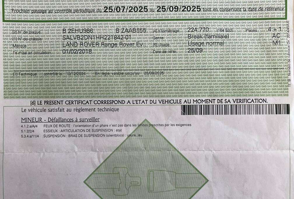 Land Rover Evoque 2.0 eD4 2WD Urban Series Pure