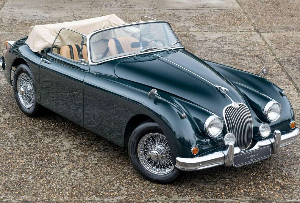 Jaguar XK150 3.8 SE DHC  1 van slechts 589 DHC-modellen