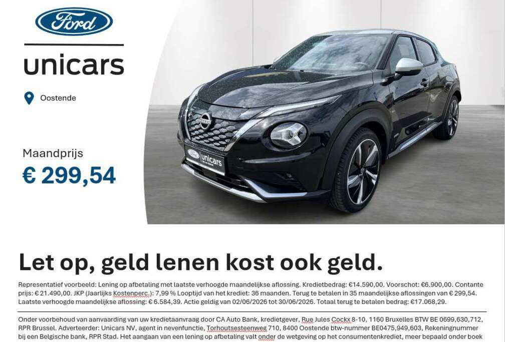 Nissan 1.6 Hybrid 145 N-Design