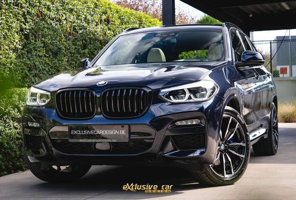 BMW xDrive30e M Sport PHEV /Panodak/Canberrabeige leder/Memory/HUD/Driving Assistant Plus/Camera/Carplay/Keyless/