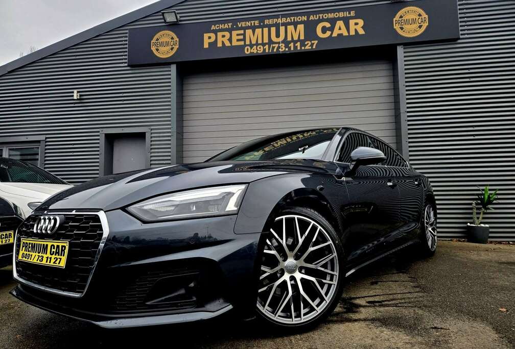 Audi A5* LOOK S LINE CUIR NOIR