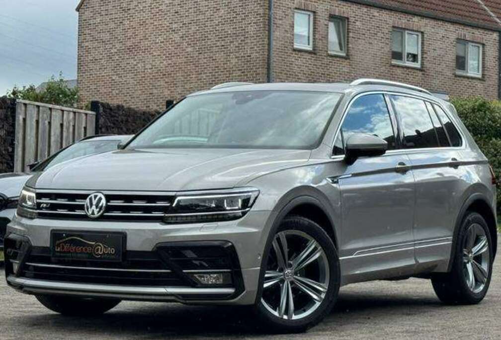 Volkswagen Tiguan 1.5 TSI R-Line extérieur - Highline intérieur - DSG - Clim - Cuir électrique à mémoire - GPS - JA 19\