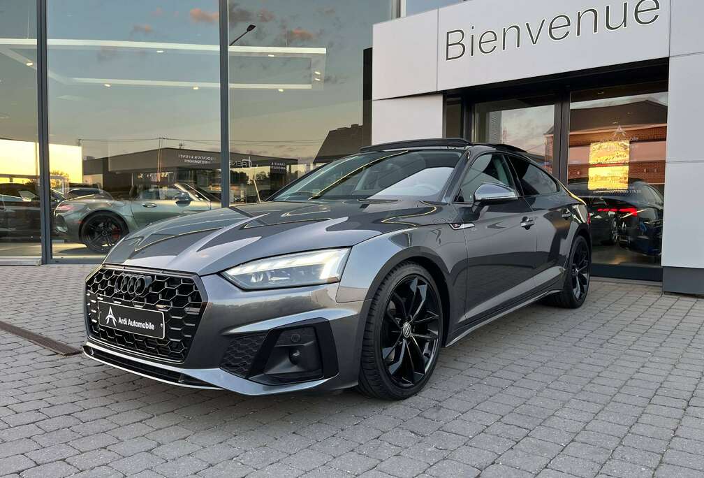Audi A5 Sportback S LINE *GARANTIE*1ER PROP*CARPLAY*SIEGE CHAUFF*VIRTUAL*