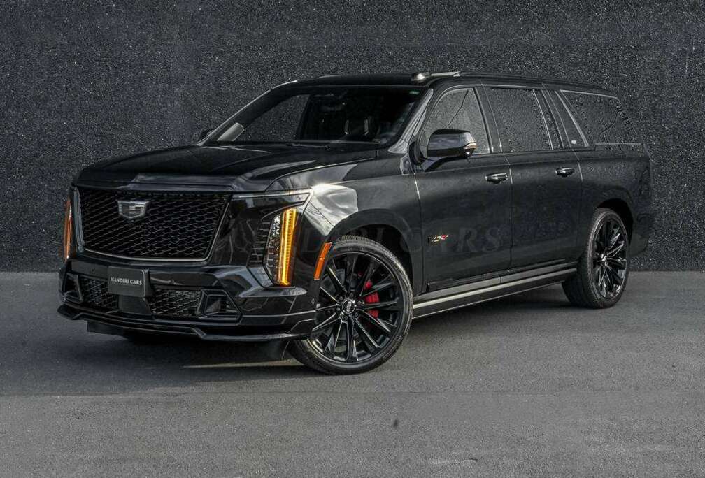 Cadillac 2026 ESV V-Series € 204000 +6.2L SUPERCHARG V8 +PDB ONYX PACKAGE