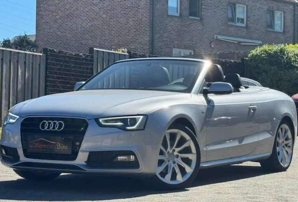 Audi Cabriolet 1.8 TFSI S-Line - Clim - Cuir - GPS - JA 19\