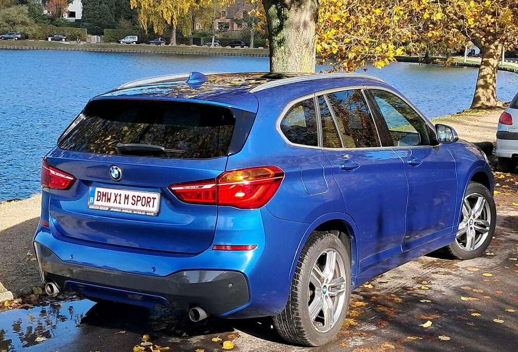 BMW BMW X1 M sport 192 CV bleu estoril