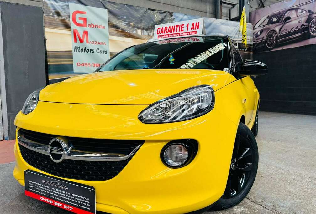 Opel Adam Black Edition 1.4i Airco J.A Cruise Limitateur V.C