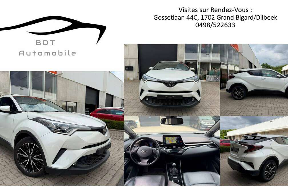 Toyota 1.2 Turbo 2WD 1er Prop Carnet Complet Full Cuir GPS Sièges Chauffants Caméra + Capteurs Av et Arr ... * Garantie12 Mois *