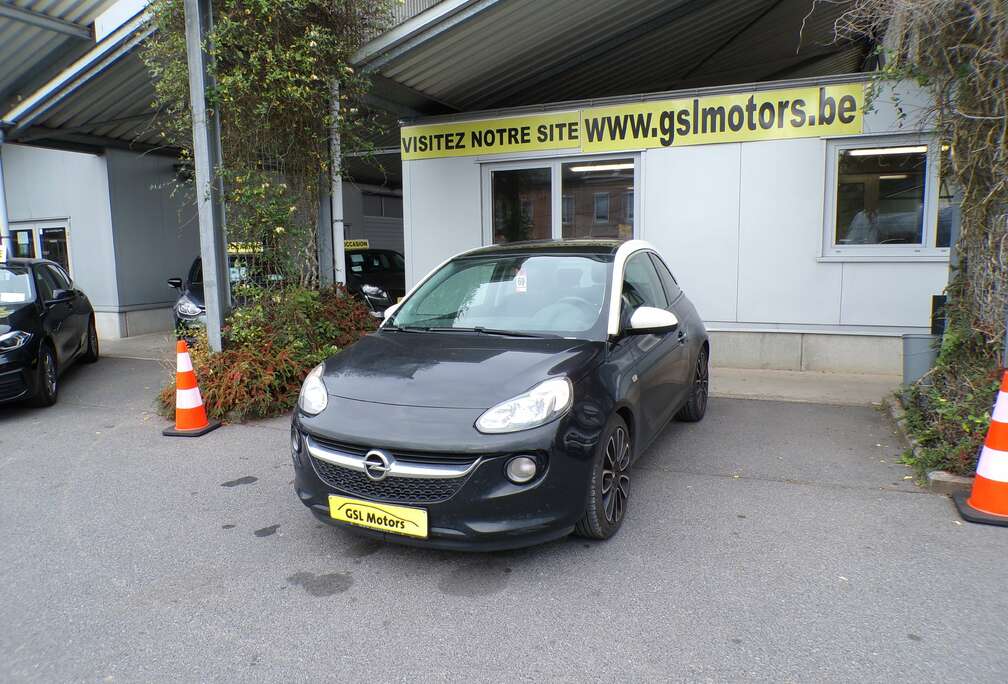 Opel 1.4 i 101cv Noire toit blanc 11/16 Airco Bluetooth