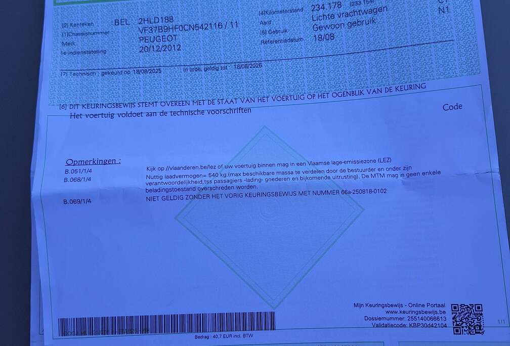 Peugeot Partner 1.6 HDi Pack CD Airco